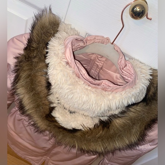 Spring jacket for girls satin pink size 7-8 - Picture 5 of 13